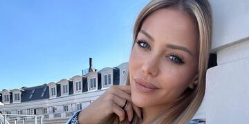 Evangelina Anderson empezó el fin de semana en el sillón