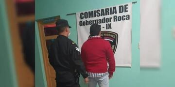 Detuvieron a un individuo que apuñaló a un hombre en Gobernador Roca.