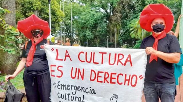 Los trabajadores de la cultura  se movilizaron días atrás y obtuvieron respuestas