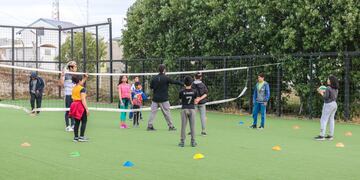 Esta semana, se dio inicio a las actividades deportivas al aire libre en Tolhuin, en grupos reducidos y respetando los protocolos.