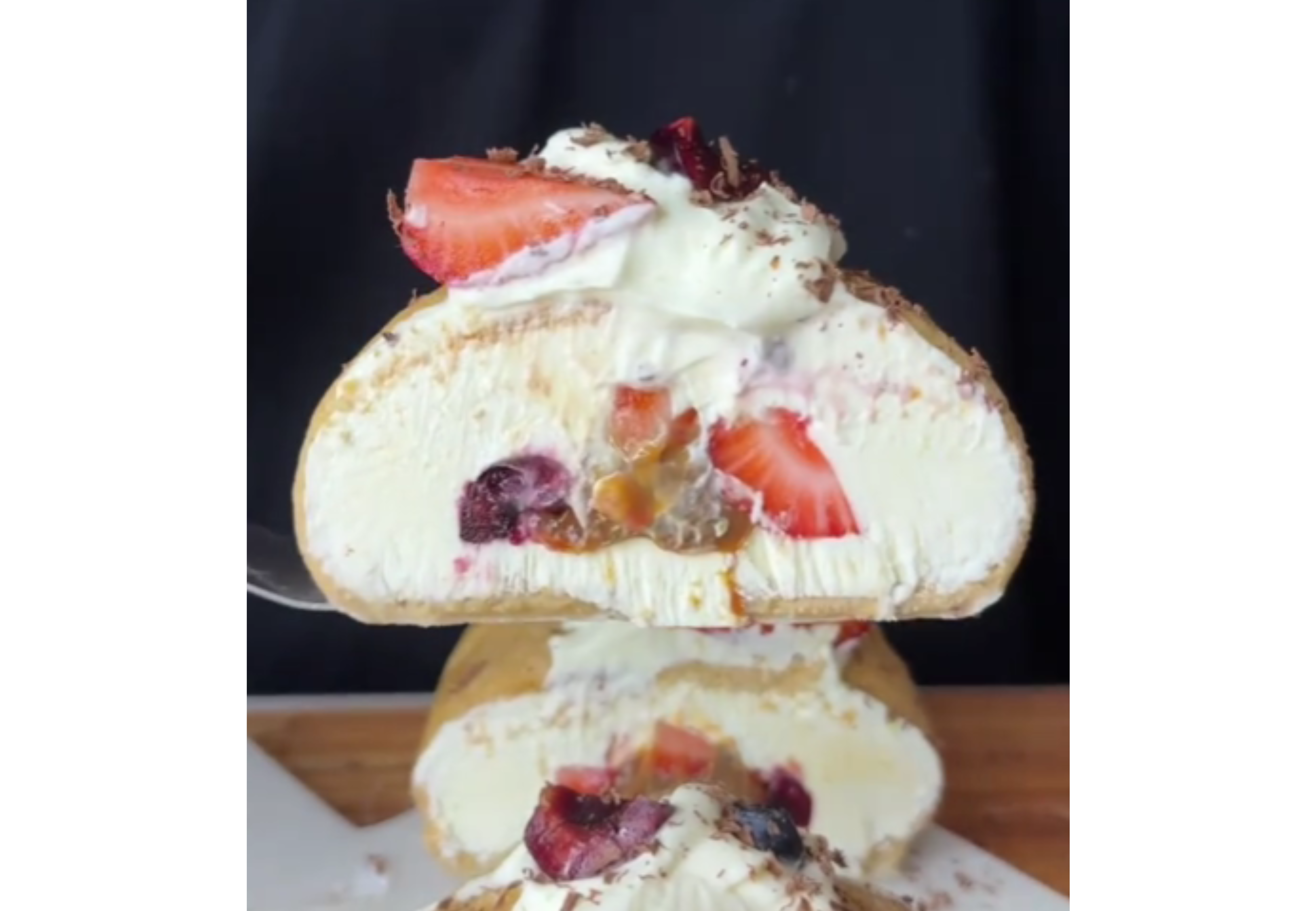 Así queda el arrollado por dentro.