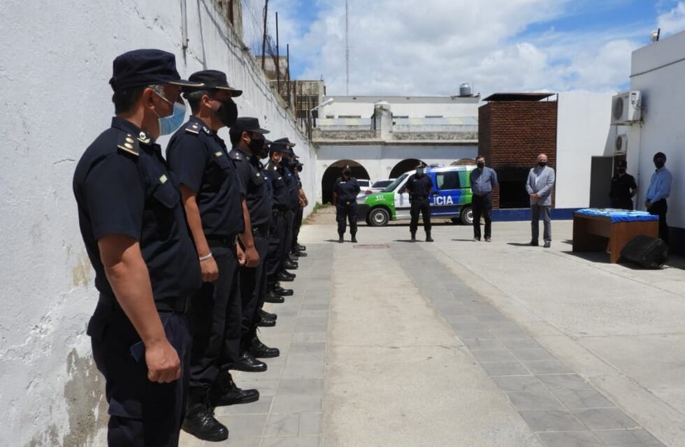 Destacaron a efectivos policiales por su labor durante 2020