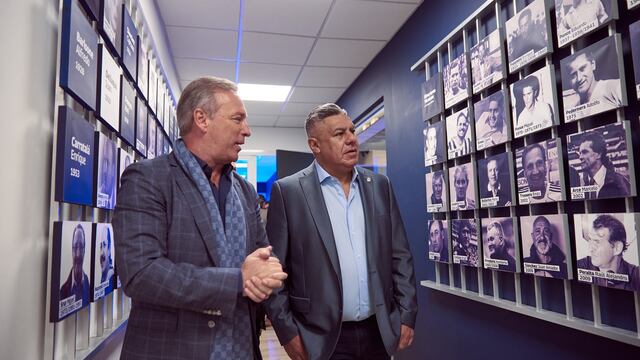 El presidente de Talleres Andrés Fassi, otra vez blanco de fuertes mensajes desde la AFA (La Voz archivo)