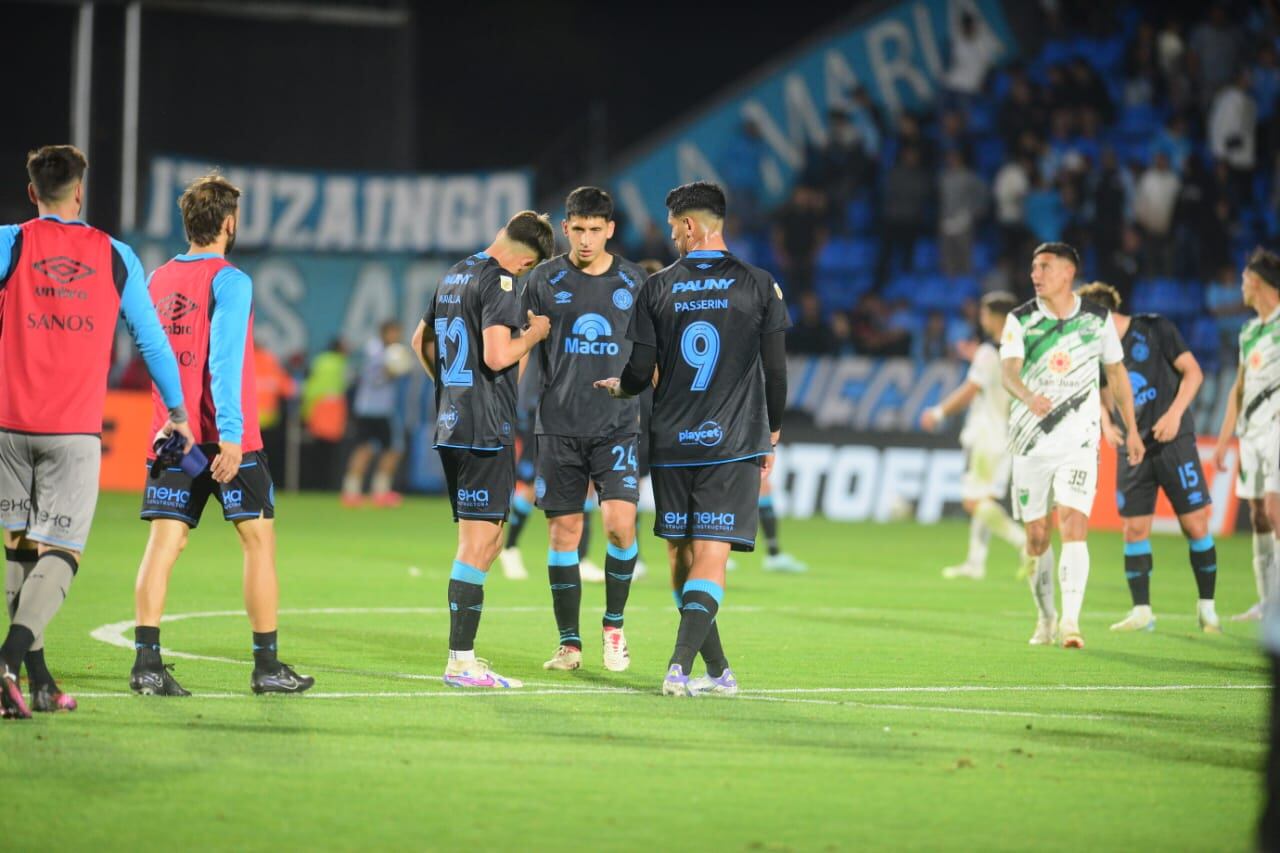 Belgrano recibió a San Martín de San Juan en el Gigante de Alberdi. (José Gabriel Hernández / La Voz)