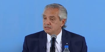 Alberto Fernández, desde Salta, habló sobre el ataque a balazos al supermercado de la familia Roccuzzo (Captura de video).