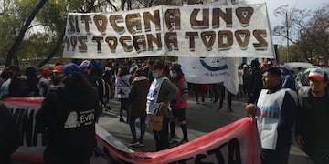 Organizaciones sociales de Jujuy marcharon contra el "hostigamiento del aparato judicial".