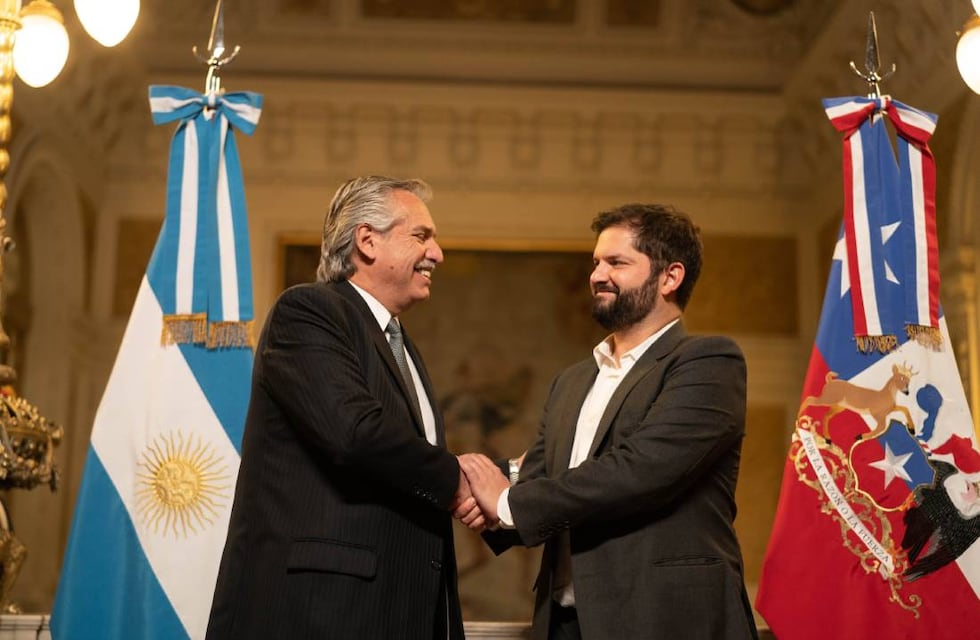 Gabriel Boric y Alberto Fernández, sobre los conflictos limítrofes: “Lo vamos a resolver por la vía diplomática”