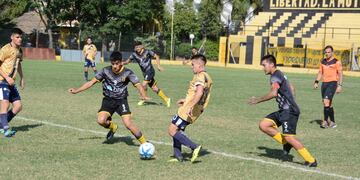Liga Rafaelina de Fútbol, con público