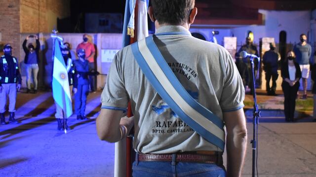 Homenaje a los héroes de Malvinas en Rafaela