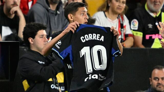 Nahuel Molina, cordobés de Embalse, y una dedicatoria especial en su gol para el Atlético Madrid.