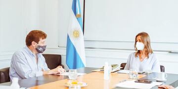 Melella se reunió con Sabina Frederic