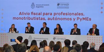 Massa en el Consejo de Profesionales de Ciencias Económicas
