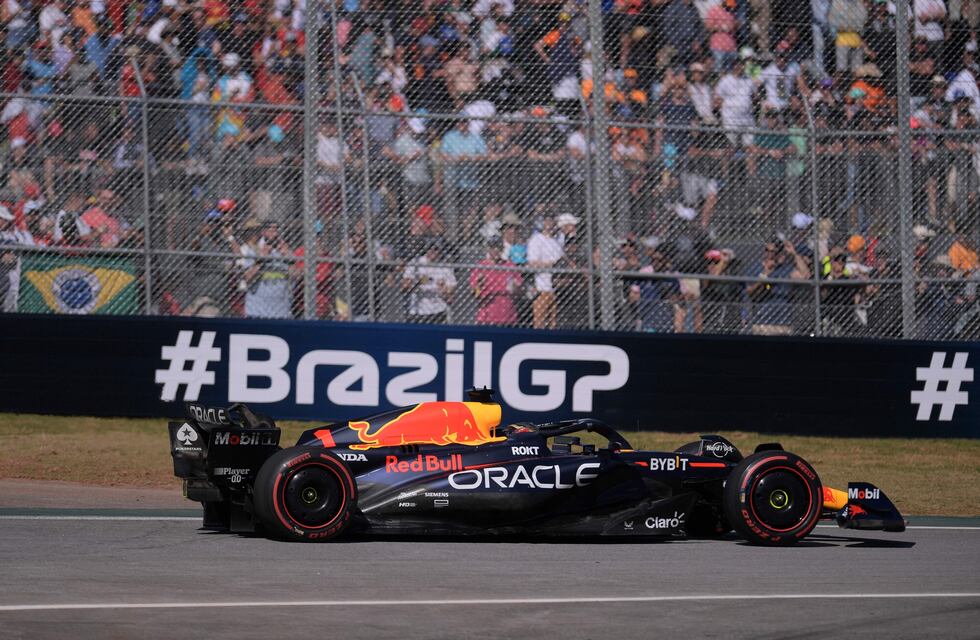 Fórmula 1: Verstappen dominó en Brasil