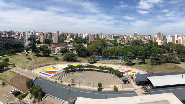 Reinauguraron el playón de usos múltiples junto al Mercado del Patio