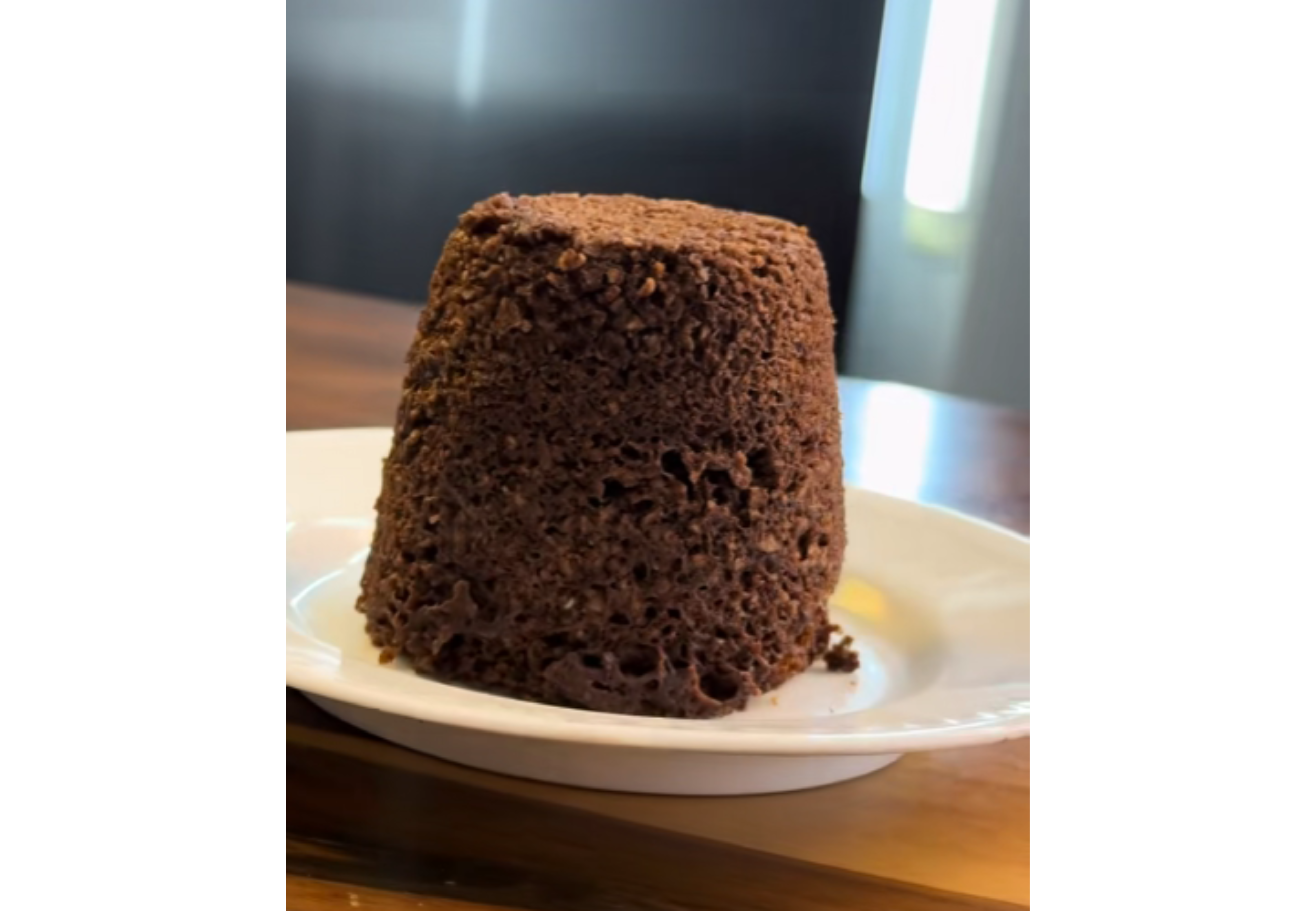 Este bizcochuelo es muy fácil de hacer.