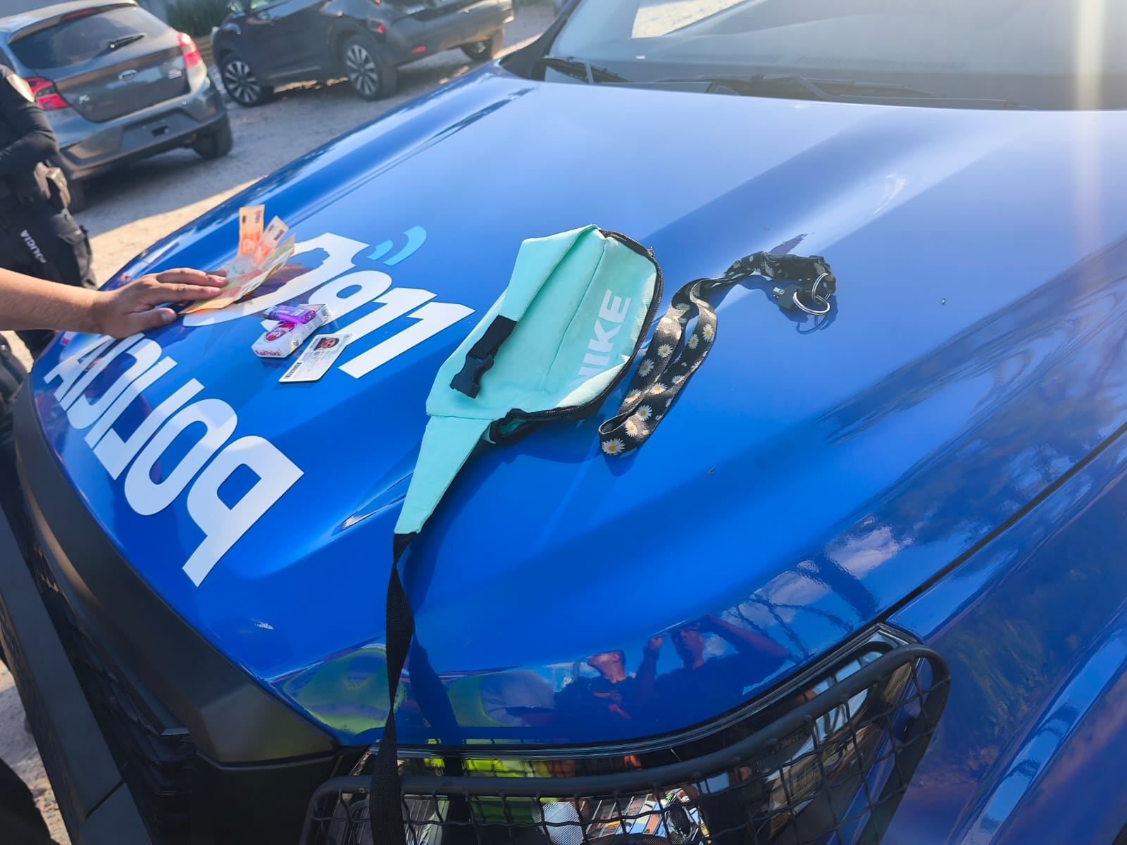 Naranjita detenido en el show de Shakira. (Policía)