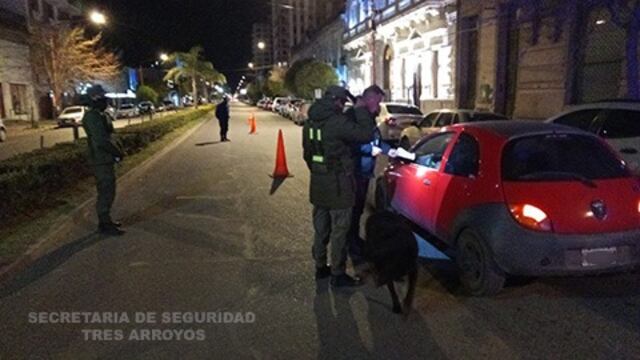 Controles vehiculares: 29 infracciones y dos alcoholemias positivas durante el fin de semana