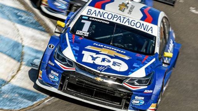 Canapino encabezó el 1-2 de Chevrolet en Concordia, tercera del TC2000.