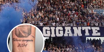La obra de arte que abrió un debate entre los hinchas de Talleres.