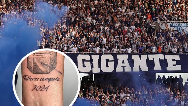 La obra de arte que abrió un debate entre los hinchas de Talleres.