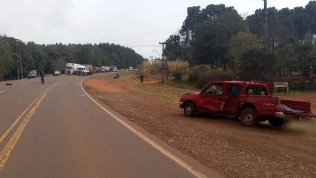 Siniestro vial dejó como saldo un hombre fallecido en Garuhapé.