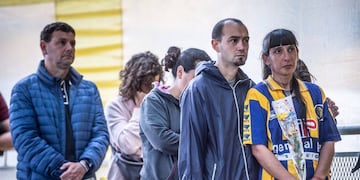 El ingreso al club se habilitó en la puerta 6 desde la tarde del martes.