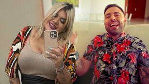 Morena Rial y su exnovio Maximiliano Bertorello