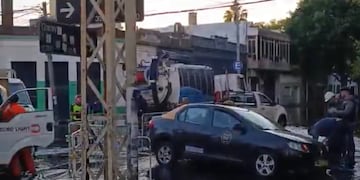 La esquina de Rosario donde se desató la catástrofe.