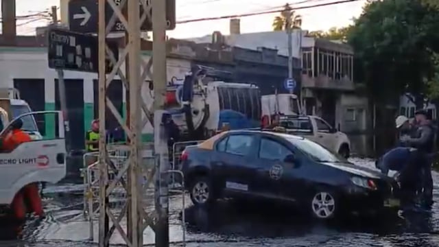 La esquina de Rosario donde se desató la catástrofe.