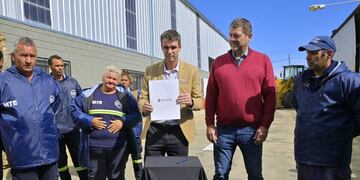 Cresto impulsa un parque tecnológico y reciclaje en Concordia.