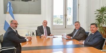 Jaldo gestiona en Buenos Aires los proyecto para la construcción de un acueducto y una planta potabilizadora en Trancas