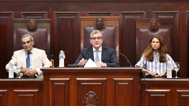 Presidente de la Corte Suprema de Justicia  Tucumán , Dr Daniel Leiva