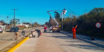 Tránsito pesado en Larroque