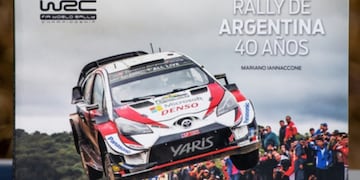 El libro "Rally de Argentina, 40 años", de Mariano Iannacone.
