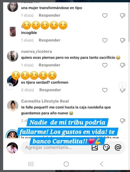 Los comentarios que recibe Paula Pareto