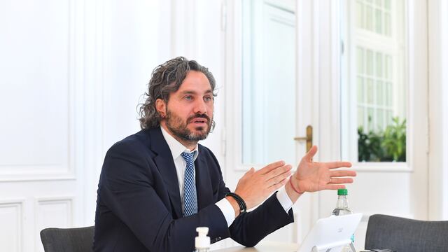 El jefe de Gabinete, Santiago Cafiero en la 18° edición de la Conferencia internacional de Perspectivas Políticas y Económicas para la Argentina.
presidencia