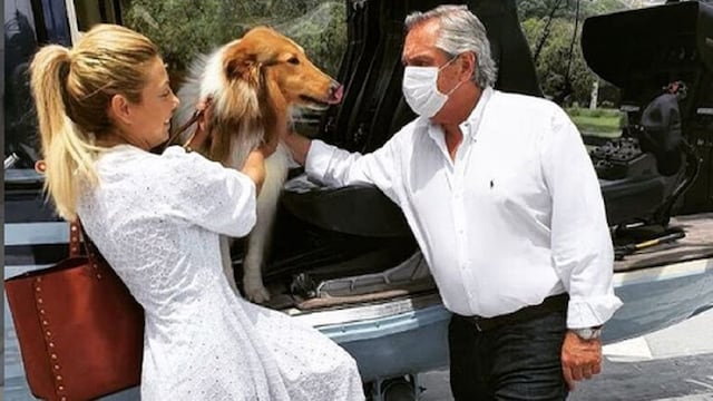 El viaje de Dylan en helicóptero generó revuelo en redes sociales / Instagram @fabiolaoficialok
