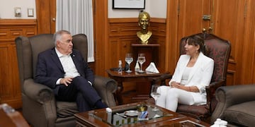 En Casa de Gobierno, Jaldo se reunió con Mendoza y puso el foco en obras y recursos pendientes de Nación.