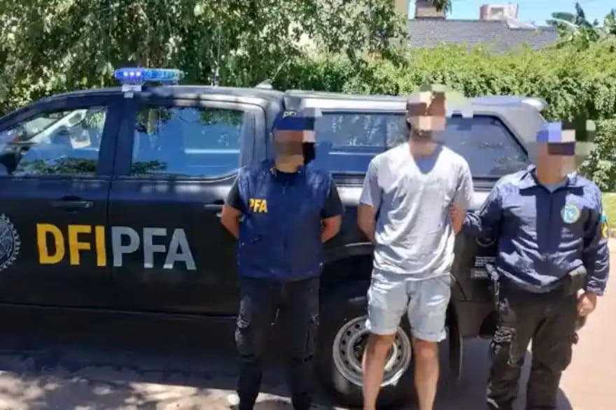 Fue detenido en el falso estudio jurídico que había montado en Sunchales.