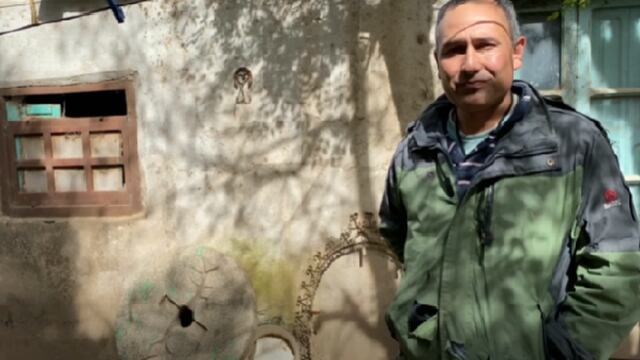 Néstor Barzola, descendiente Sanavirón en Ansenuza en Primera Persona.