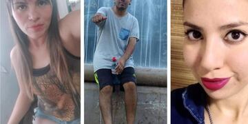 Daiana López, Pablo Navarro y Andrea Morales.