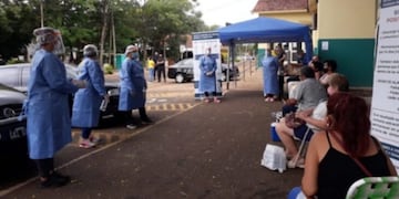 Este domingo continuarán atendiendo en el centro de testeo de Posadas