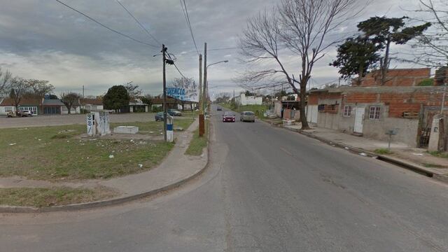 Martín Gutiérrez, ex policía que mató a su madre en La Plata (Google Maps).