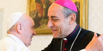 Fernández compartió un emotivo mensaje tras vivir una semana con el Papa Francisco.