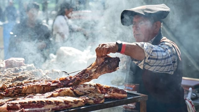 Campeonato Federal de Asado. (Archivo / Clarín)