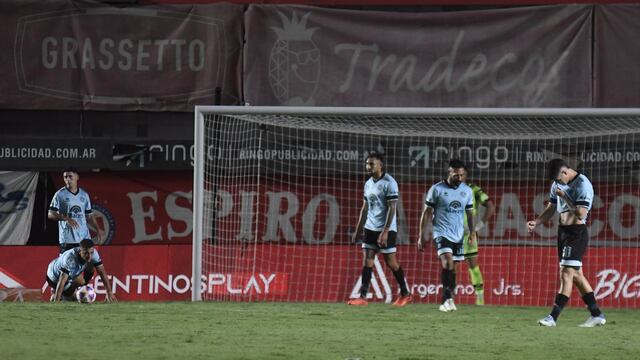 Belgrano visitó a Argentinos Juniors en el estadio Diego Maradona de La Paternal por la cuarta fecha de la Liga Profesional. (Federico López Claro)