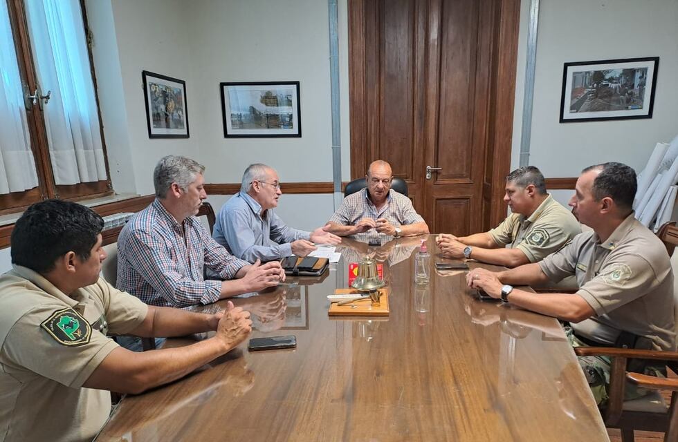 Sánchez se reunió con autoridades del CPR de Tres Arroyos