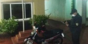 Guaraní | la Policía demoró a dos jóvenes por realizar maniobras peligrosas con una motocicleta sobre la Ruta Nacional 14