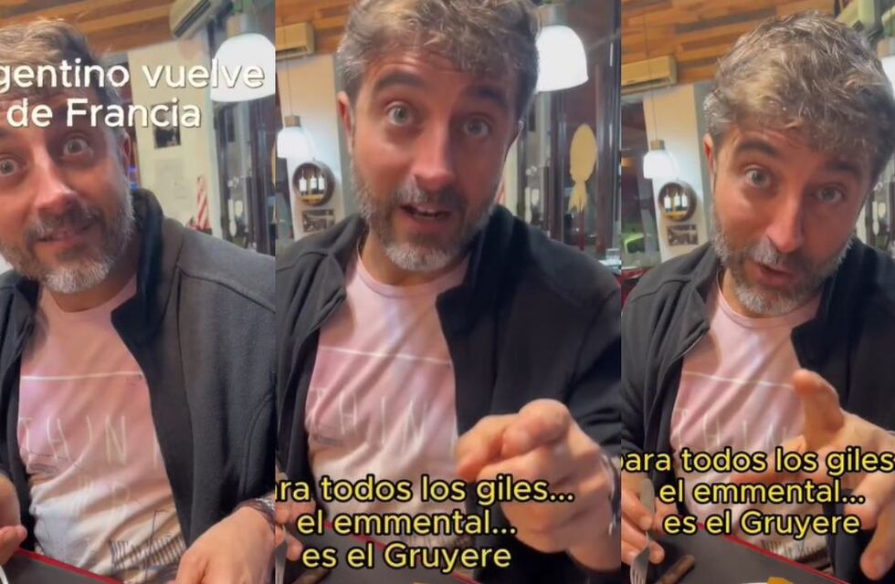 Argentino volvió de Francia, probó un postre que no conseguía y su reacción fue viral en TikTok