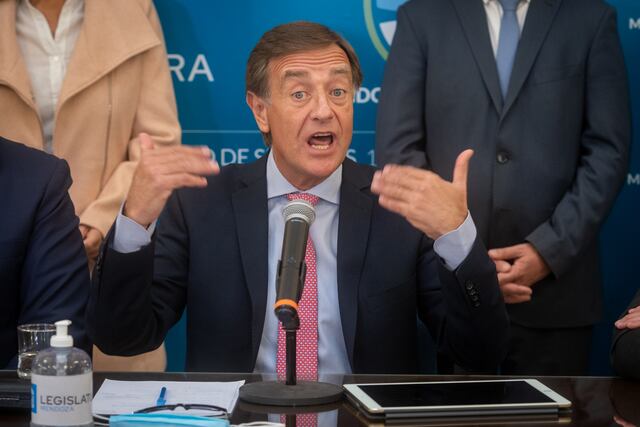 Gobernador Rodolfo Suarez.